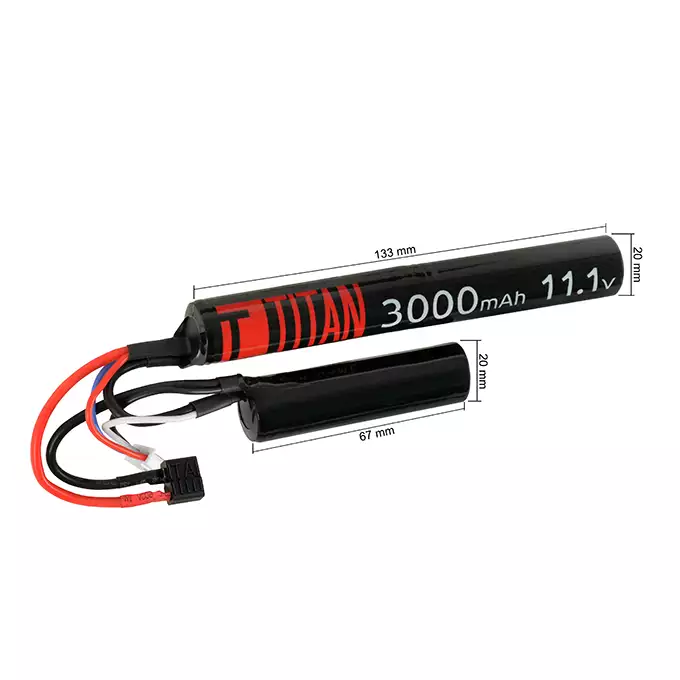 Akumulator Li-ion 3000mAh 11.1v Nunchuck T-Plug 16C [Titan]