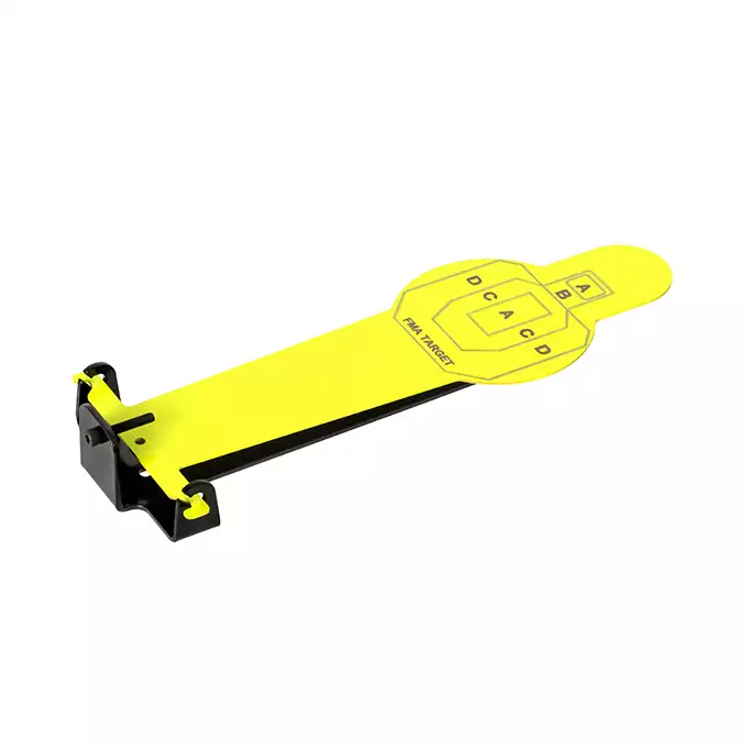 Airsoft Metal Target (30x10cm) Mod.B - Yellow [FMA]