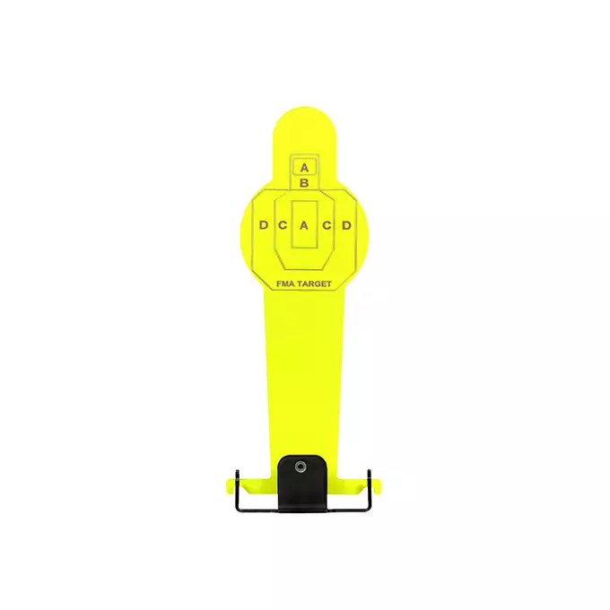 Airsoft Metal Target (30x10cm) Mod.B - Yellow [FMA]