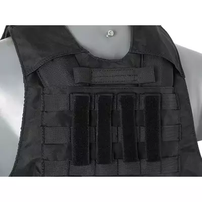 Zestaw Pasków MOLLE do naszywek ID Zestaw - Black [8FIELDS]