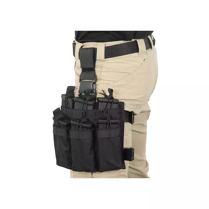 Panel udowy na 6 magazynków M4/AR-15 - Olive [8FIELDS]