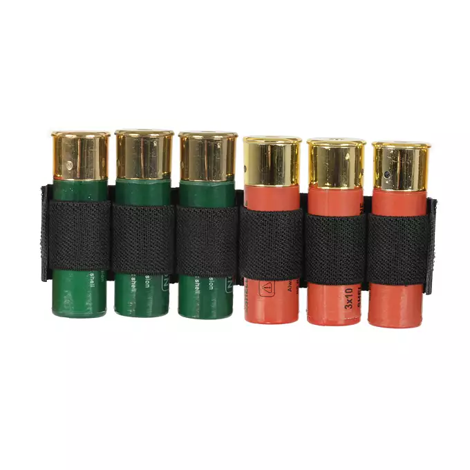 Ładownica na 6 naboi do strzelby - Black [8FIELDS]