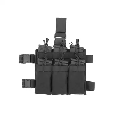 Panel udowy na 6 magazynków M4/AR-15 - Black [8FIELDS]