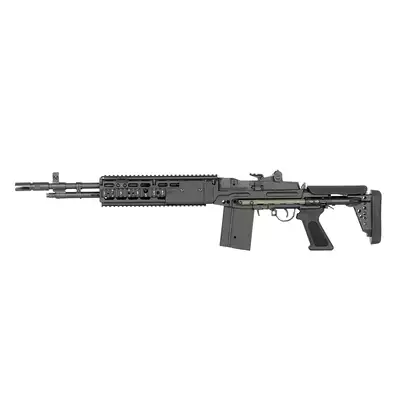 [Zestaw] CM.032G - Black [CYMA] + Stalowy magazynek Mi-Cap na 180 kulek do serii M14 - Black [CYMA]