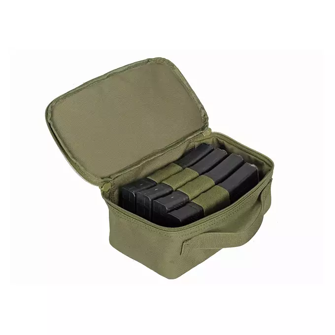 Pokrowiec na 4 magazynki AR15 - Olive [8FIELDS]