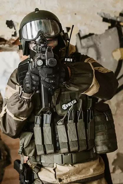 Mesh vest - Black [8FIELDS]