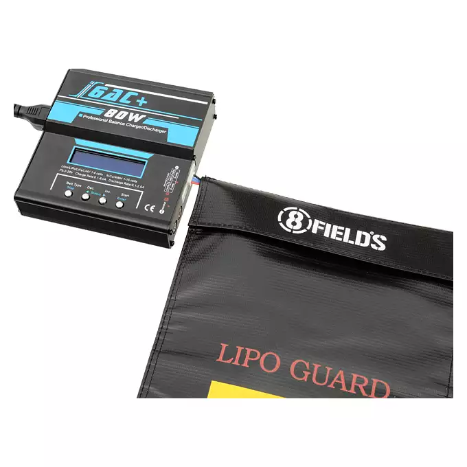 Large bag for safe charging of LiPo batteries [8FIELDS]