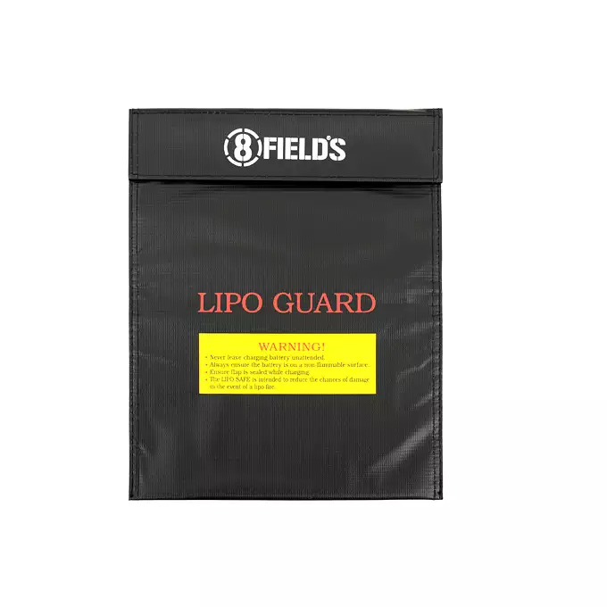 Large bag for safe charging of LiPo batteries [8FIELDS]