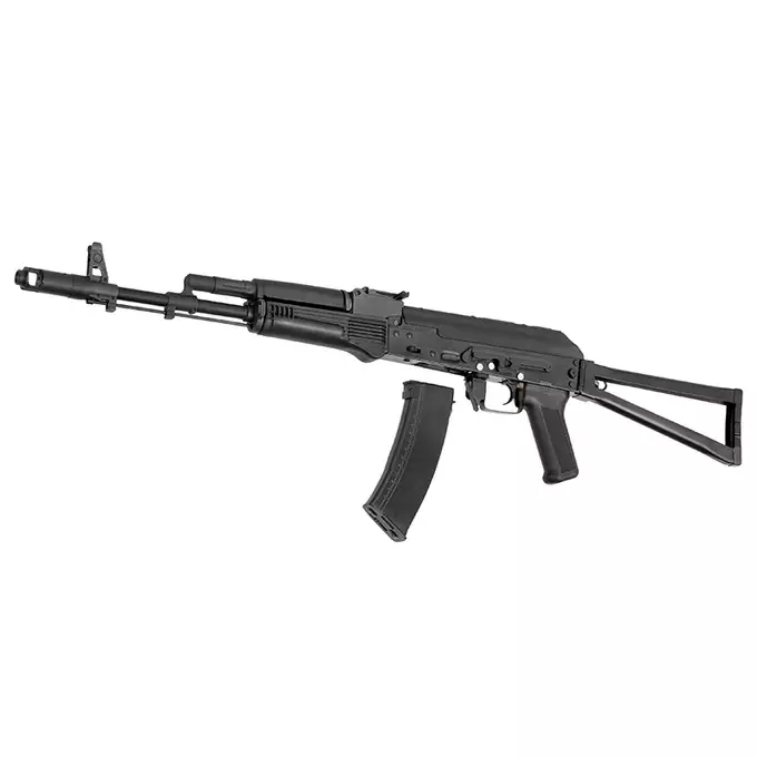 [Zestaw] BY-002 - Black [Bell] + Magazynek na 100 kulek do AK74 (5 szt. w zestawie)