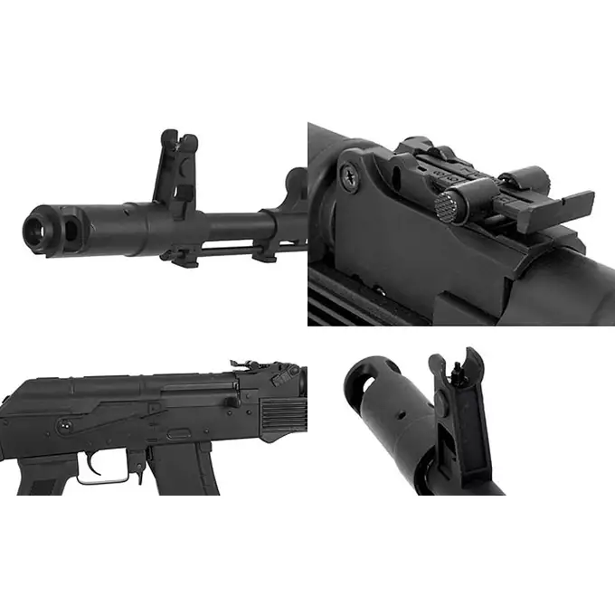 [Zestaw] CM.031 [CYMA] + Magazynek na 100 kulek do AK74 (5 szt. w zestawie)