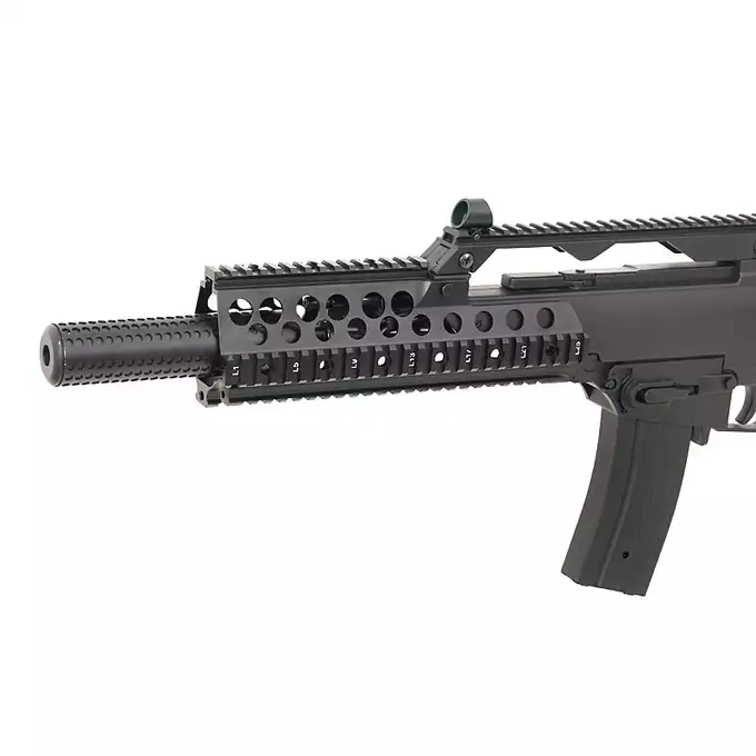 [Zestaw] 608-8 [J.G.Works] + Stalowy magazynek Mid-Cap na 150 kulek do serii AR-15/M4 - Black