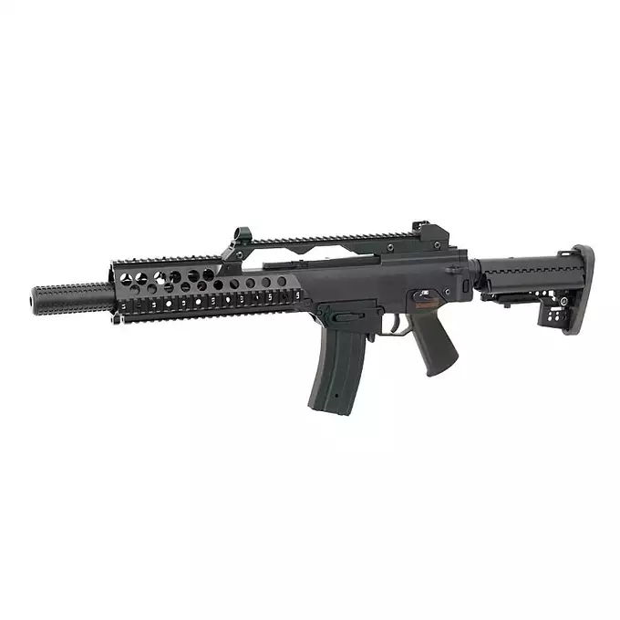 [Zestaw] 608-8 [J.G.Works] + Stalowy magazynek Mid-Cap na 150 kulek do serii AR-15/M4 - Black