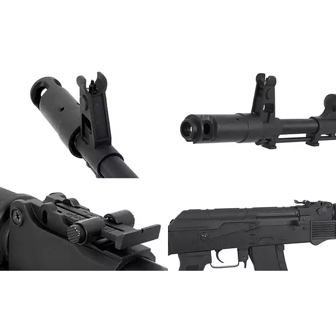[Zestaw] CM.031 [CYMA] + Magazynek na 100 kulek do AK74 (5 szt. w zestawie)