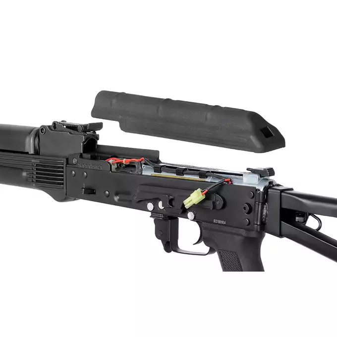 [Zestaw] BY-002 - Black [Bell] + Magazynek na 100 kulek do AK74 (5 szt. w zestawie)
