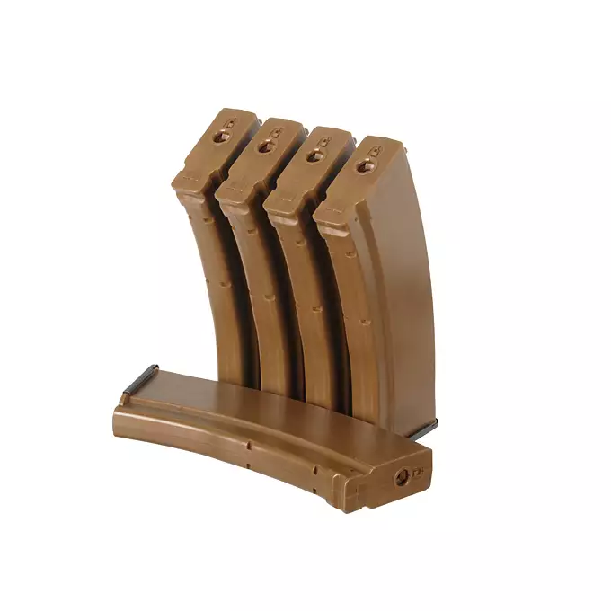 [Zestaw] CM.045C [CYMA] + Magazynek na 100 kulek do AK74 (5 szt. w zestawie)