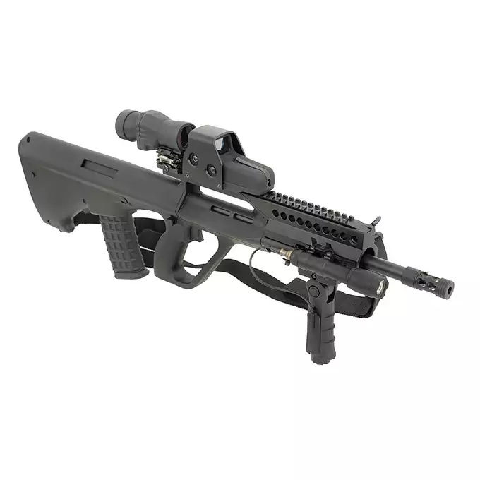 [Zestaw] JG0447A AU-4G [J.G.Works] + Magazynek na 170 kulek do AUG (4 szt. w zestawie)