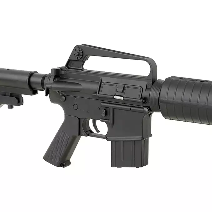 [Zestaw] M-4A [J.G.Works] + Magazynek na 130 kulek do M16 (7 szt. w zestawie)