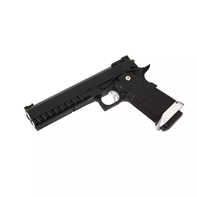 [Zestaw] KP-06 [KJW] + Kabura Per-Fit do ponad 80 modeli pistoletów - Black [Amomax]