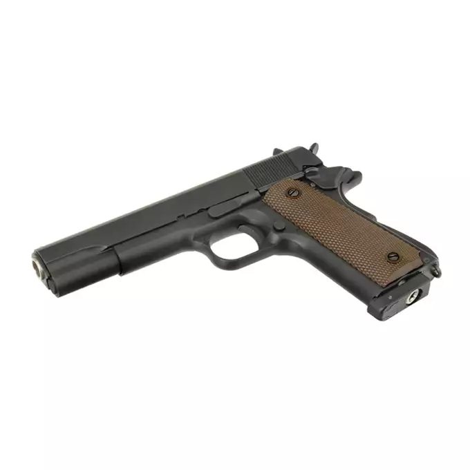 [Zestaw] R31 CO2 [Army Armament] + Kabura Per-Fit do ponad 80 modeli pistoletów - Black [Amomax]