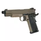 [Zestaw] R28 (TG-1) - Dark Earth/Brown [Army Armament] + Kabura Per-Fit do ponad 80 modeli pistoletów - Black [Amomax]