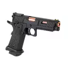 [Zestaw] HI-CAPA Baba Yaga (Dual Powered GAS/CO2) - Black [SRC] + Kabura Per-Fit do ponad 80 modeli pistoletów - Black [Amomax]
