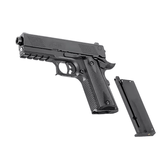 [Zestaw] KORTH PRS - Black [ICS] + Kabura Per-Fit do ponad 80 modeli pistoletów - Black [Amomax]