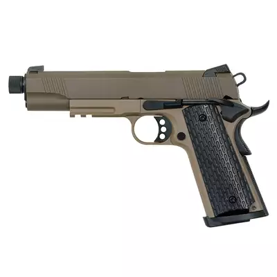 [Zestaw] R28 (TG-1) - Dark Earth/Brown [Army Armament] + Kabura Per-Fit do ponad 80 modeli pistoletów - Black [Amomax]