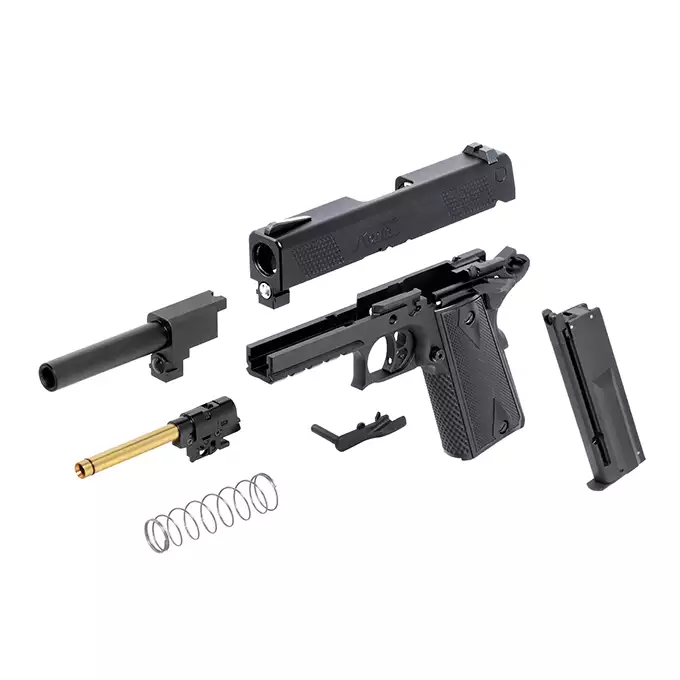 [Zestaw] KORTH PRS - Black [ICS] + Kabura Per-Fit do ponad 80 modeli pistoletów - Black [Amomax]