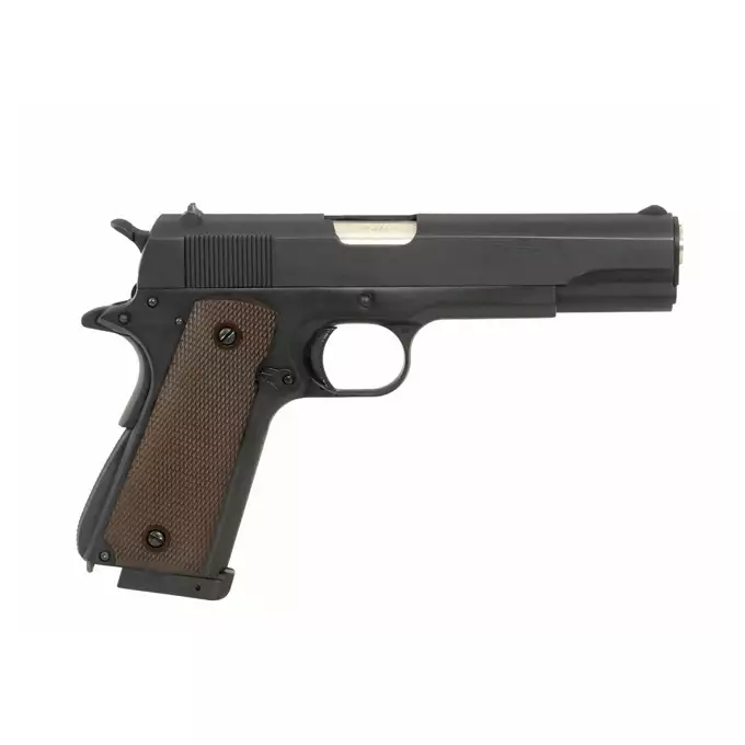 [Zestaw] R31 CO2 [Army Armament] + Kabura Per-Fit do ponad 80 modeli pistoletów - Black [Amomax]