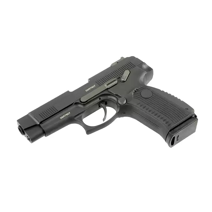 [Set] R-MP443 Gas Blow Back [Raptor] + Per-Fit Holster for more than 80 handgun models - Black [Amomax]