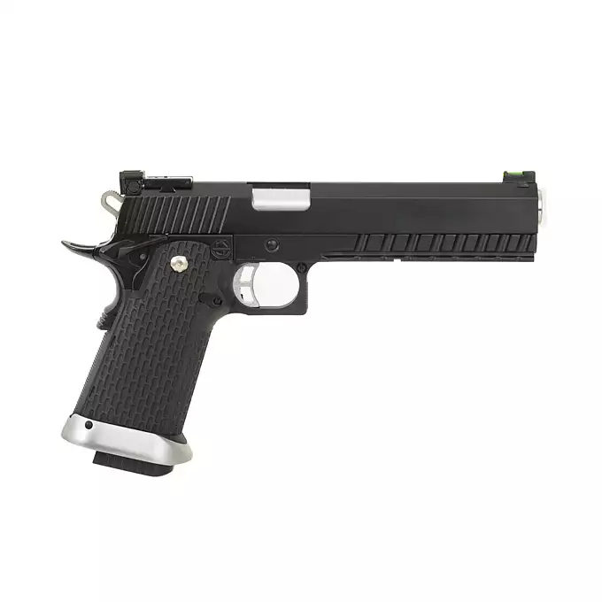 [Zestaw] KP-06 [KJW] + Kabura Per-Fit do ponad 80 modeli pistoletów - Black [Amomax]