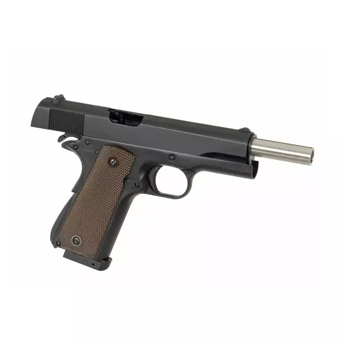 [Zestaw] R31 CO2 [Army Armament] + Kabura Per-Fit do ponad 80 modeli pistoletów - Black [Amomax]