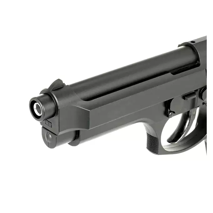 [Zestaw] ST92F Non-Blowback Airsoft Gas Pistol - Black [STTi] + Kabura Per-Fit do ponad 80 modeli pistoletów - Black [Amomax]