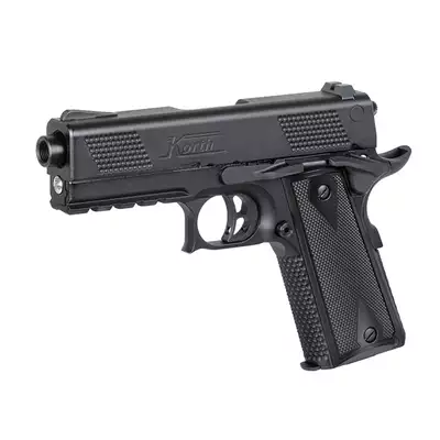 [Zestaw] KORTH PRS - Black [ICS] + Kabura Per-Fit do ponad 80 modeli pistoletów - Black [Amomax]
