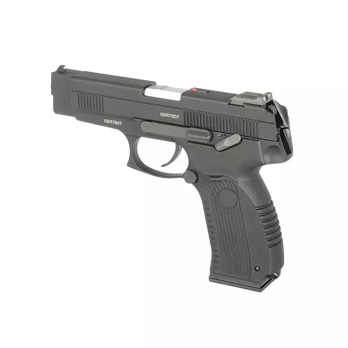 [Set] R-MP443 Gas Blow Back [Raptor] + Per-Fit Holster for more than 80 handgun models - Black [Amomax]