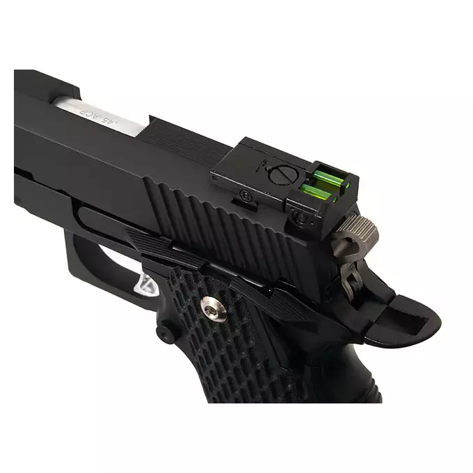 [Zestaw] KP-06 [KJW] + Kabura Per-Fit do ponad 80 modeli pistoletów - Black [Amomax]