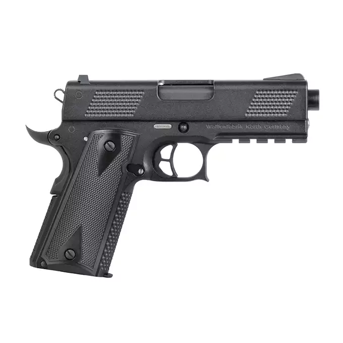 [Zestaw] KORTH PRS - Black [ICS] + Kabura Per-Fit do ponad 80 modeli pistoletów - Black [Amomax]