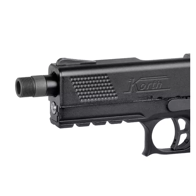 [Zestaw] KORTH PRS - Black [ICS] + Kabura Per-Fit do ponad 80 modeli pistoletów - Black [Amomax]