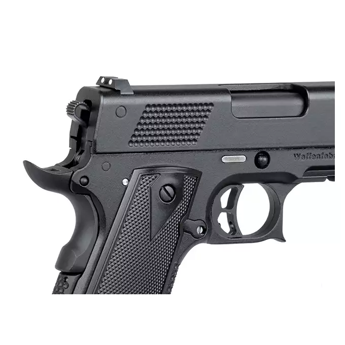 [Zestaw] KORTH PRS - Black [ICS] + Kabura Per-Fit do ponad 80 modeli pistoletów - Black [Amomax]