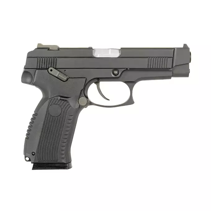 [Set] R-MP443 Gas Blow Back [Raptor] + Per-Fit Holster for more than 80 handgun models - Black [Amomax]