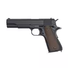 [Zestaw] Replika pistoletu M1911 armii USA [Army Armament] + Kabura Per-Fit do ponad 80 modeli pistoletów - Black [Amomax]