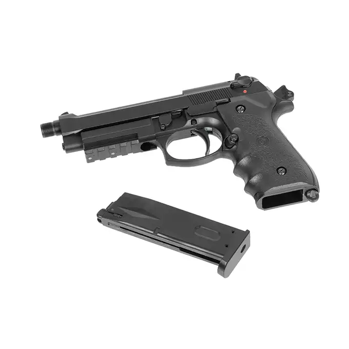 [Zestaw] LS9 Tactical GBB [LS] + Kabura Per-Fit do ponad 80 modeli pistoletów - Black [Amomax]
