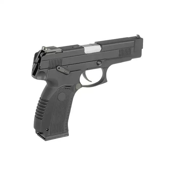 [Set] R-MP443 Gas Blow Back [Raptor] + Per-Fit Holster for more than 80 handgun models - Black [Amomax]