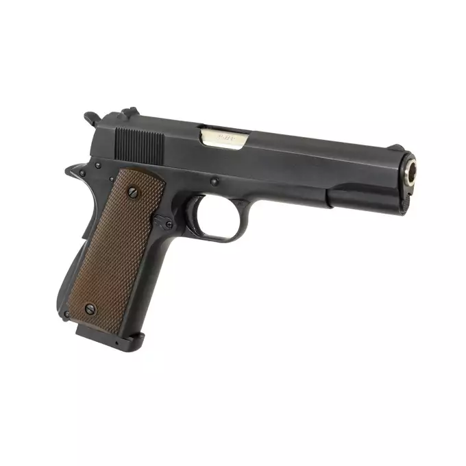 [Zestaw] R31 CO2 [Army Armament] + Kabura Per-Fit do ponad 80 modeli pistoletów - Black [Amomax]