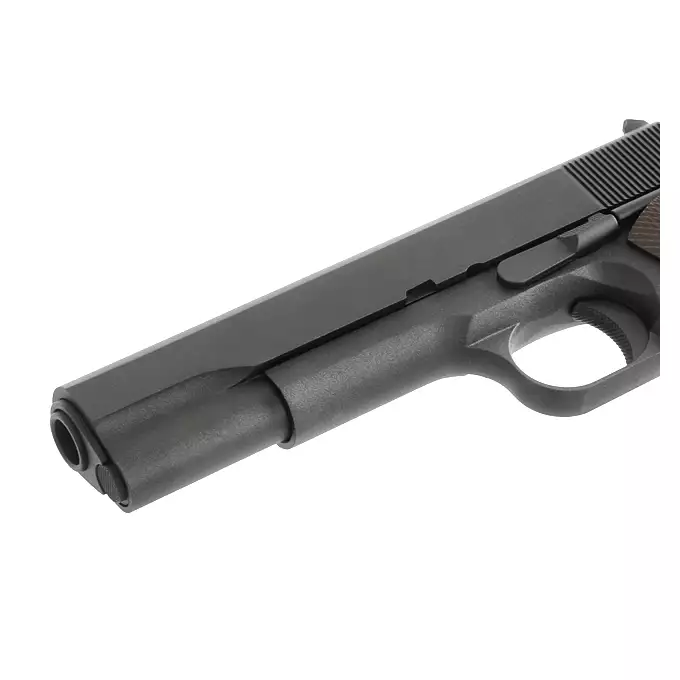 [Zestaw] 1911 [KJW] + Kabura Per-Fit do ponad 80 modeli pistoletów - Black [Amomax]