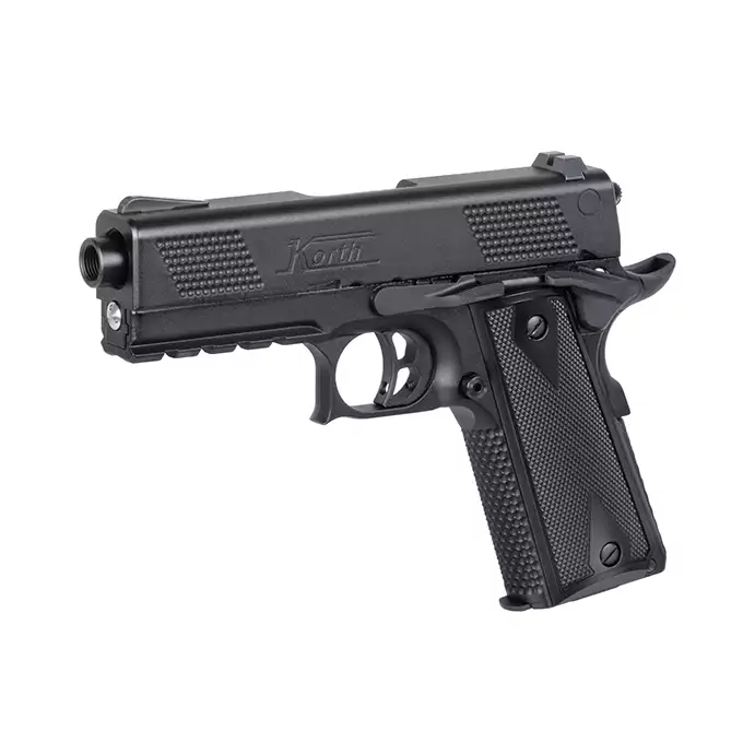 [Zestaw] KORTH PRS - Black [ICS] + Kabura Per-Fit do ponad 80 modeli pistoletów - Black [Amomax]