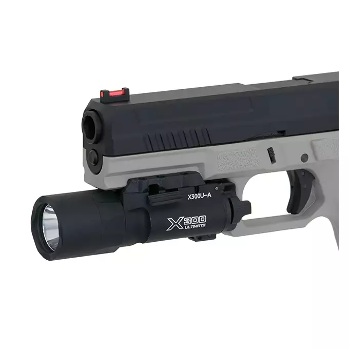 [Set] KP-13 CO2/GREEN GAS - Black [KJW] + Per-Fit Holster for more than 80 handgun models - Black [Amomax]