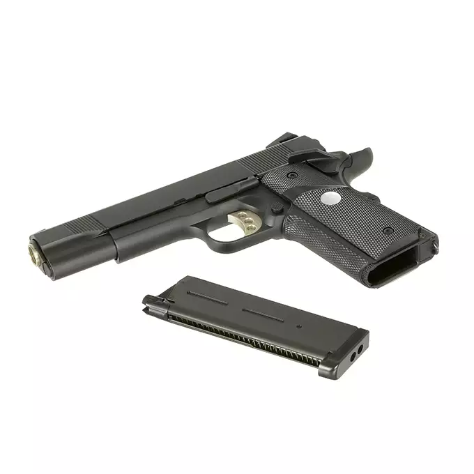 [Zestaw] R27 [Army Armament] + Kabura Per-Fit do ponad 80 modeli pistoletów - Black [Amomax]