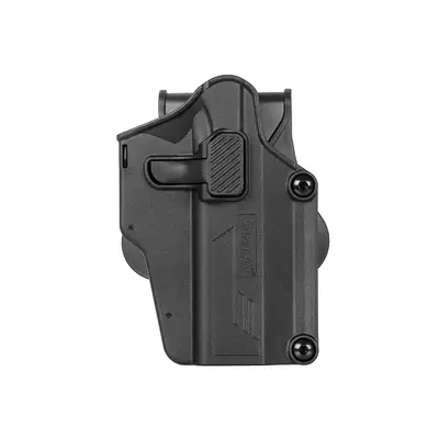 [Zestaw] R-MP443 Gas Blow Back [Raptor] + Kabura Per-Fit do ponad 80 modeli pistoletów - Black [Amomax]