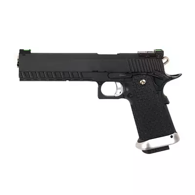 [Zestaw] KP-06 [KJW] + Kabura Per-Fit do ponad 80 modeli pistoletów - Black [Amomax]